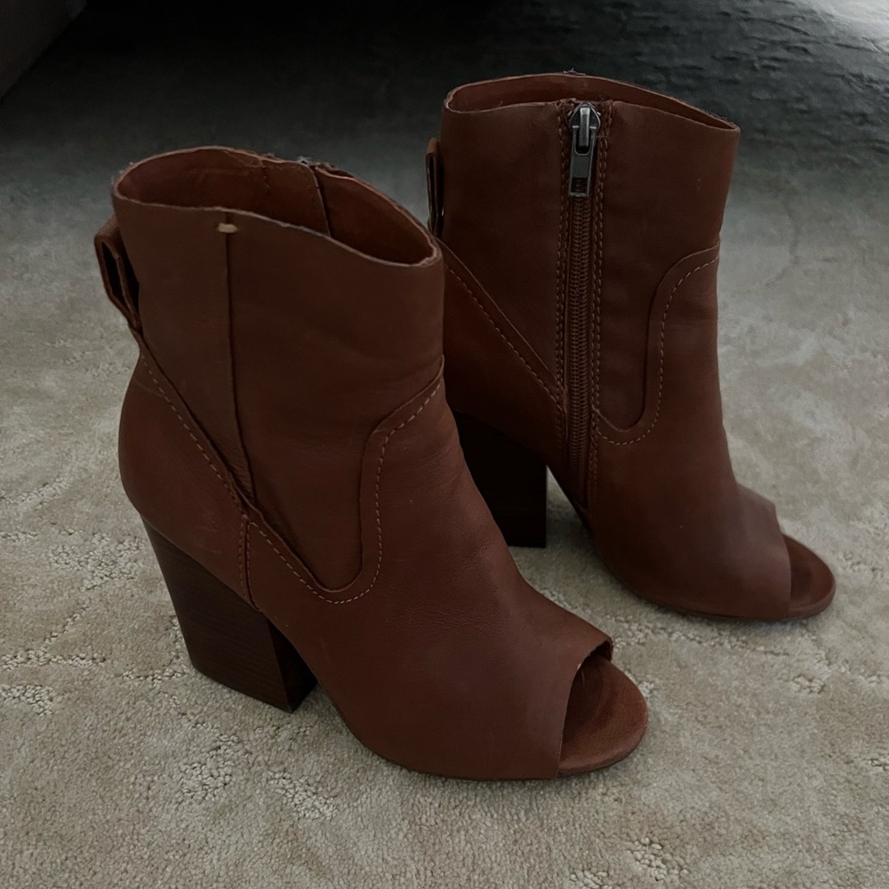 Steve Madden Open Toe Booties. - image 5